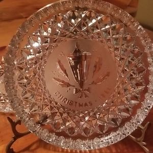 Clear Christmas dishes